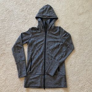 Like New! Lululemon Hooded Define Jacket, Heathered Gray, Size 6